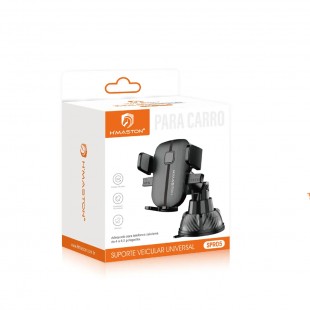 SUPORTE PARA CELULAR VEICULO H MASTON SPR05 PRETO 