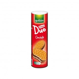 BISCOITO GULLON MEGA DUO CHOCOLATE 500G