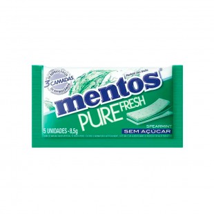 CHICLETE MENTOS PURE FRESH SPEARMINT SEM AZUCAR 36GR