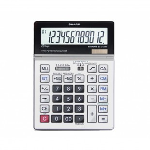 CALCULADORA SHARP VX-2128V 12DG CINZA 