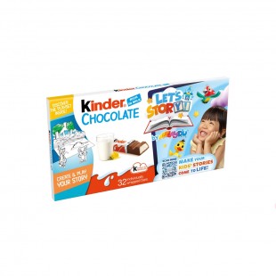 CHOCOLATE KINDER LETS STORY 400G X32