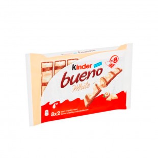 CHOCOLATE KINDER BUENO WHITE 312G 2X8 075784