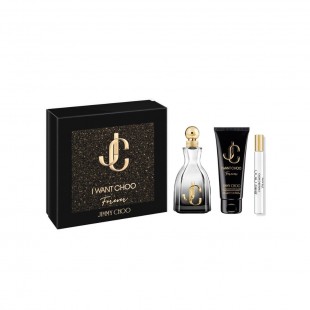 JIMMY CHOO I WANTCHOO FOREVER KIT FEM 100ML EDP+7.5ML+BODY 100ML