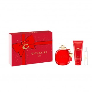 COACH LOVE KIT FEM 90ML EDP+7.5ML+BODY LOTION 100ML