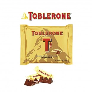 CHOCOLATE TOBLERONE TINY MILK GOLD 25PCS 200G