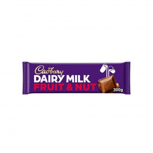 CHOCOLATE CADBURY DAIRY MILK FRUIT & NUT BARRA 300G 844479