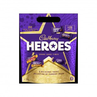 CHOCOLATE CADBURY HEROES 22PCS 250G 269905