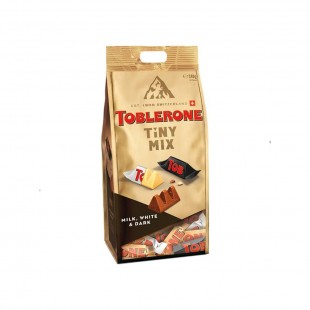 CHOCOLATE TOBLERONE TINY MIX MILK WHITE & DARK 30PCS 240G 270956