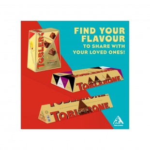 BOMBOM TOBLERONE DIAMOND PRALINES 31PCS 300G