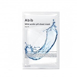 MASCARA FACIAL ABIB MILD ACIDIC PH SHEET MASK AQUA FIT