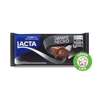 CHOCOLATE LACTA DIAMANTE NEGRO BARRA