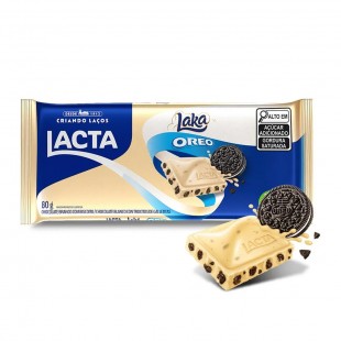 CHOCOLATE LACTA LAKA OREO 80G