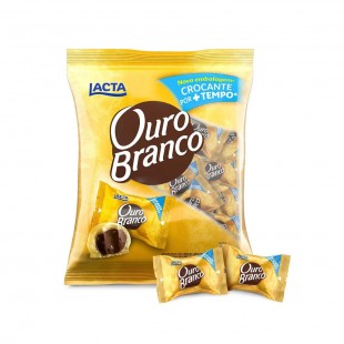 BOMBOM LACTA OURO BRANCO 1KG