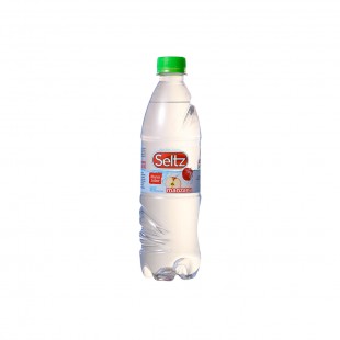 AGUA MINERAL SELTZ SABOR MANZANA 500ML