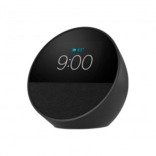 SPEAKER AMAZON ECHO SPOT ALEXA CLOCK BT CHARCOAL PRETO