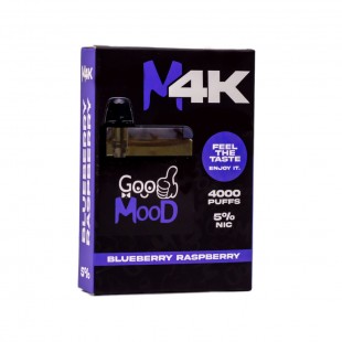 CIGARRO DESC POD GOODMOOD M4K 4000PUFF BLUEBERRY RASPBERRY
