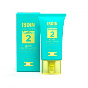 CREME FACIAL ISDIN OILY ACNIBEN 2 CONTROL DE BRILHOS E GRANOS 40ML