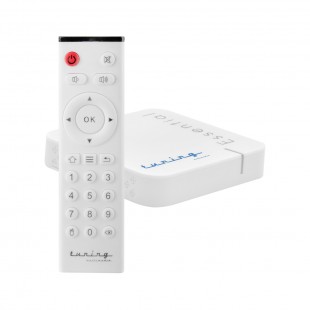 BOX IPTV TUNING ESSENTIAL 1GB DE RAM /8GB/UHD/4K-WHITE