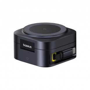 ACCESORIO CELULAR CARREGADOR WIRELES MAGNETIC BASEUS 2N1 