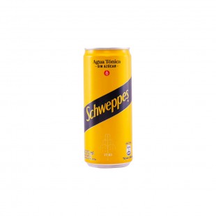 AGUA TONICA SCHWEPPES S/AZUCAR 310ML LATA