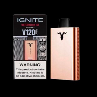 CIGARRO DESC POD IGNITE V120 PRO ROSE 12000PUFF WATERMELON ICE