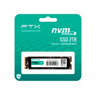 HD SSD M.2 2TB FTX NVM PCIE 4.0 6000X5000MB/S