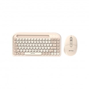 TECLADO+MOUSE WIRELESS FTXGK01 PORTUGUES/ROSE GOLD