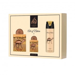 LATTAFA ART OF NATURE I KIT UNISEX 100ML EDP+20ML+SPRAY 200ML