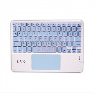 AC TABLET TECLADO LUO LU-BT031 BRANCO/AZUL*