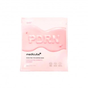 MÁSCARA FACIAL MEDICUBE PDRN PINK VITA COATING 1P