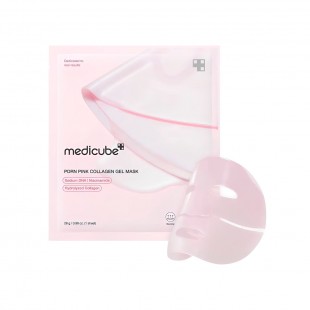 MASCARA FACIAL MEDICUBE PDRN PINK COLLAGEN GEL 4PCS 28GR