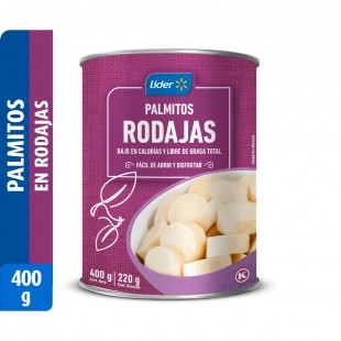 PALMITOS LIDER EM PEDACOS 400G