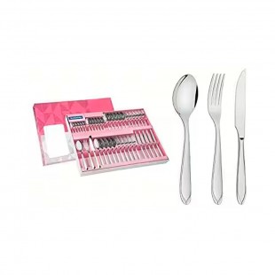 CONJUNTO FAQUEIRO TALHERES TRAMONTINA AÇO INOX 66906/774 42PCS