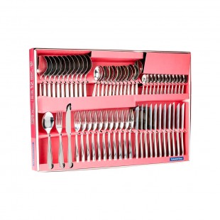 CONJUNTO FAQUEIRO TALHERES TRAMONTINA AÇO INOX 66906/784 60PCS