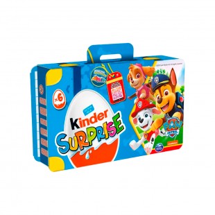 CHOCOLATE KINDER SURPRICE PAW PATROL CX 6PCS