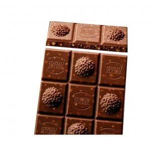 CHOCOLATE FERRERO ROCHER ORIGINAL MILK BARRA 270G