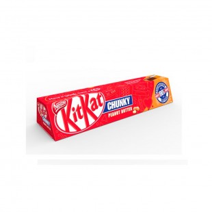 CHOCOLATE NESTLE KIT KAT CHUNKY MADEIGA DE AMENDOIM 252G 6PCS
