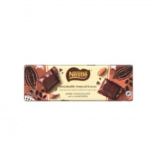 CHOCOLATE NESTLE DARK WHITH ALMONDS 270G BARRA