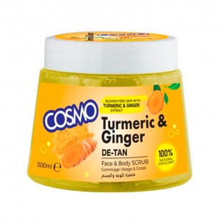 COSMO EXFOLIANTE TURMERIC & GINGER DE-TAN BODY SCRUB 500G