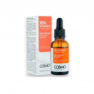 SERUM FACIAL COSMO 10% VITAMINA C +FERULIC ACID VISAGE 30ML
