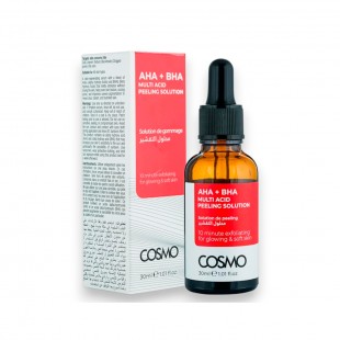 SERUM FACIAL COSMO AHA + BHA MULTI ACID SOLUTION 30ML