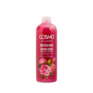 COSMO EXFOLIANTE TEMPTATION BRITISH ROSE SHOWER SCRUB 1LT
