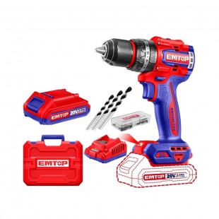 PARAFUSADEIRA IMPACT BATERIA EMTOP ECIDL429982 42V 99NM 2.0AH