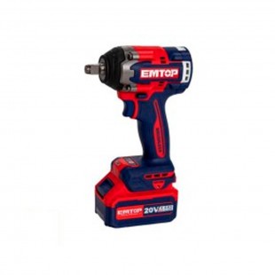 CHAVE DE IMPACTO 1/2 BATERIA EMTOP ECIWL20502 1 BATERIA 220V 50/60HZ