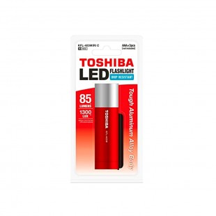 LANTERNA TOSHIBA MINI KFL-403M(R) 85 LUMENS VERMELHO