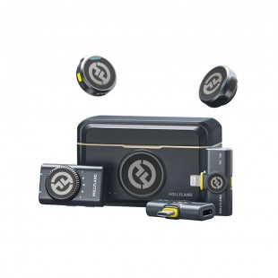 MICROFONE WIR HOLLYLAND LARK M2 USB-C TO LIGHTNIN PRETO