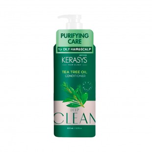 CONDICIONADOR KERASYS TEA TREE OIL DEEP CLEAN 400ML