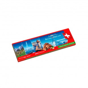 CHOCOLATE SWISSDREAM HAZELNUTS 300G BARRA