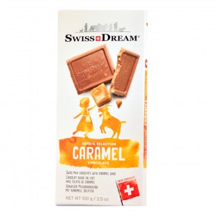 CHOCOLATE SWISSDREAM CARAMEL 100G