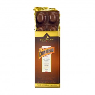 CHOCOLATE GOLDKENN COINTREAU 100G BARRA